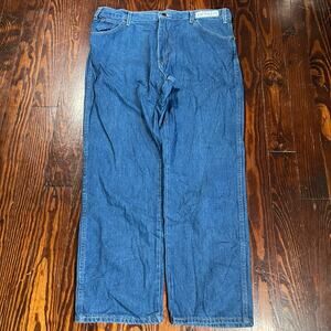 Dickies 38x30 Workwear Jeans Blue Relaxed Straight Carpenter